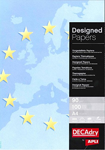APLI dpf514 100 Papier décadre, Format A4, Europa