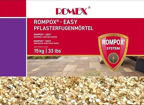 Romex ROMPOX-EASY Pflasterfugenmörtel (15kg, Sand-Neutral)