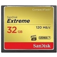 SanDisk Extreme - Flash-Speicherkarte - 32GB - 567x - CompactFlash (SDCFXSB-032G-G46)