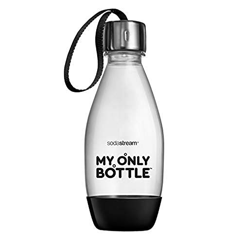 SodaStream 0,5 Liter My Only Flasche 1 count (Pack of 4) schwarz