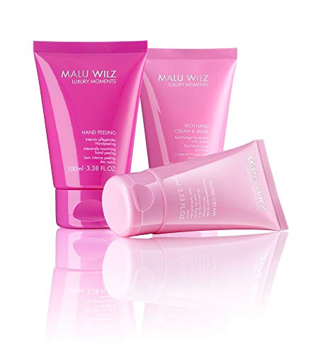 Malu Wilz Hand Care Set: Rich Hand Cream & Mask + Hand Peeling + Hand Cream