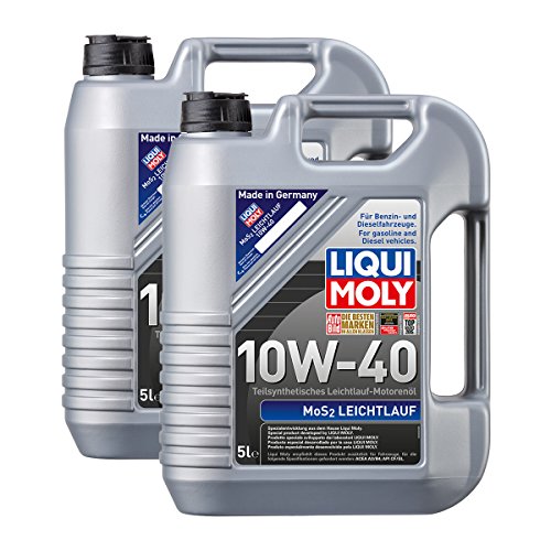 LIQUI MOLY Motoröl Öl MoS2 LEICHTLAUF 10W40 10W-40 10L 10 Liter 1092