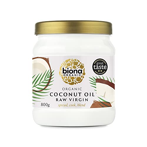 Biona Organic Kokosöl zum Kochen und Backen 800g - Gesunde Alternative zu herkömmlichen Speiseöl