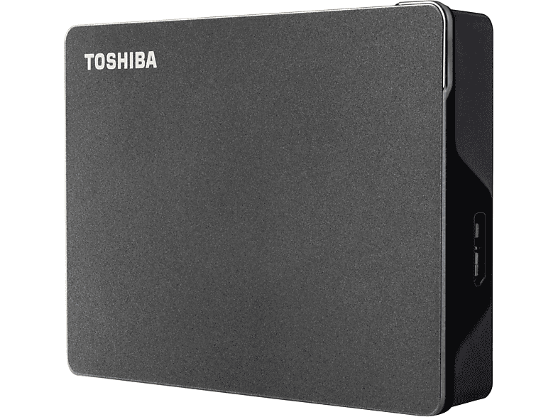 TOSHIBA Canvio Gaming Festplatte, 4 TB HDD, 2,5 Zoll, extern, Schwarz