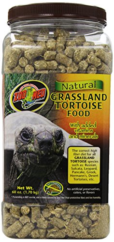 Zoo Med Natural Grassland Tortoise Food 1,70kg, Futterpellets für Landschildkröten