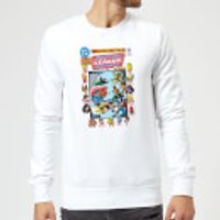 Justice League Crisis On Earth-Prime Cover Sweatshirt - White - M - Weiß