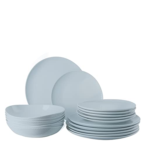 Rosenthal Junto Opal Green Teller Set 18 teilig