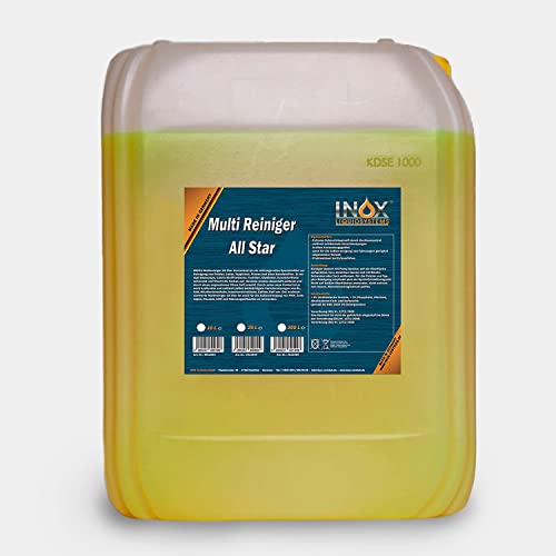 INOX® All Star Multireiniger, Universalreiniger für Textilien und Kunststoffe - 10 Liter
