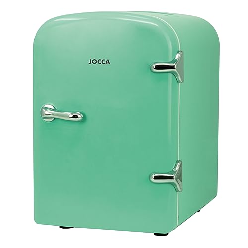 Jocca Kühlbox, elektrisch, Kapazität 4 Liter, Leistung 40 W, 30 W, Steckdose 220 V oder für Auto 12 V (Türkis)