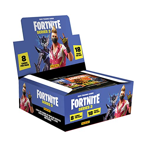 PANINI Fortnite Serie 3 Trading Cards Geschenktüten, 18 Stück