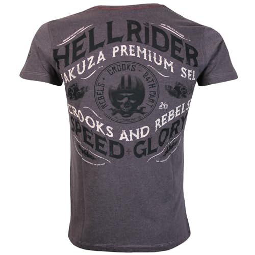 Yakuza Premium Herren T-Shirt 3606 Bordeaux L
