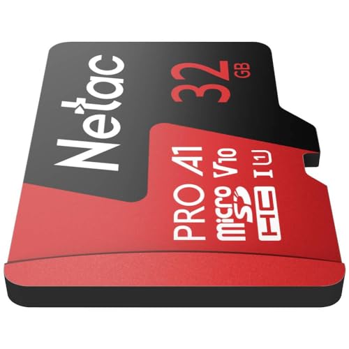 Netac Technology NT02P500PRO-032G-R microSDHC-Karte 32GB A1 Application Performance Class Für 24/7-