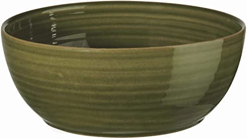 Dekomiro ASA Poke Bowl - Schale 18 cm in tollen Farbvarianten mit Reinigungstuch (grün)