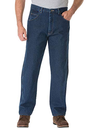 Wrangler Herren Rugged Wear Relaxed Fit Jeans, Antik-Marineblau, 48W / 34L EU