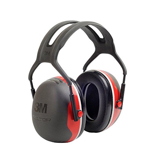 3 M Peltor Kapselgehörschützer, 33 dB, Rot, Kopfband, X3 A