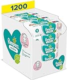 Pampers Baby Feuchttücher Sensitive, Für Empfindliche Babyhaut, Dermatologisch Getestet, 1200 Tücher (15 x 80)