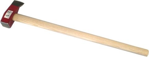 Ruthe Holzspalthammer 3 kg mit Eschenstiel, Mehrfarbig, 90 x 20 x 10 cm