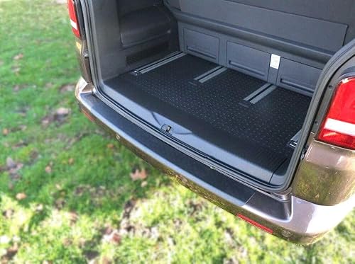 OmniPower® Ladekantenschutz schwarz für VW T6 () 2015- () für Fahrzeuge mit Heckklappe oder Türen OmniPower® Ladekantenschutz Farbe: schwarz