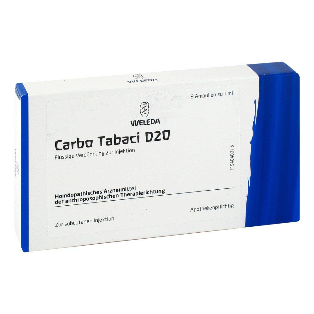 Carbo Tabaci D 20 Ampullen, 8 St