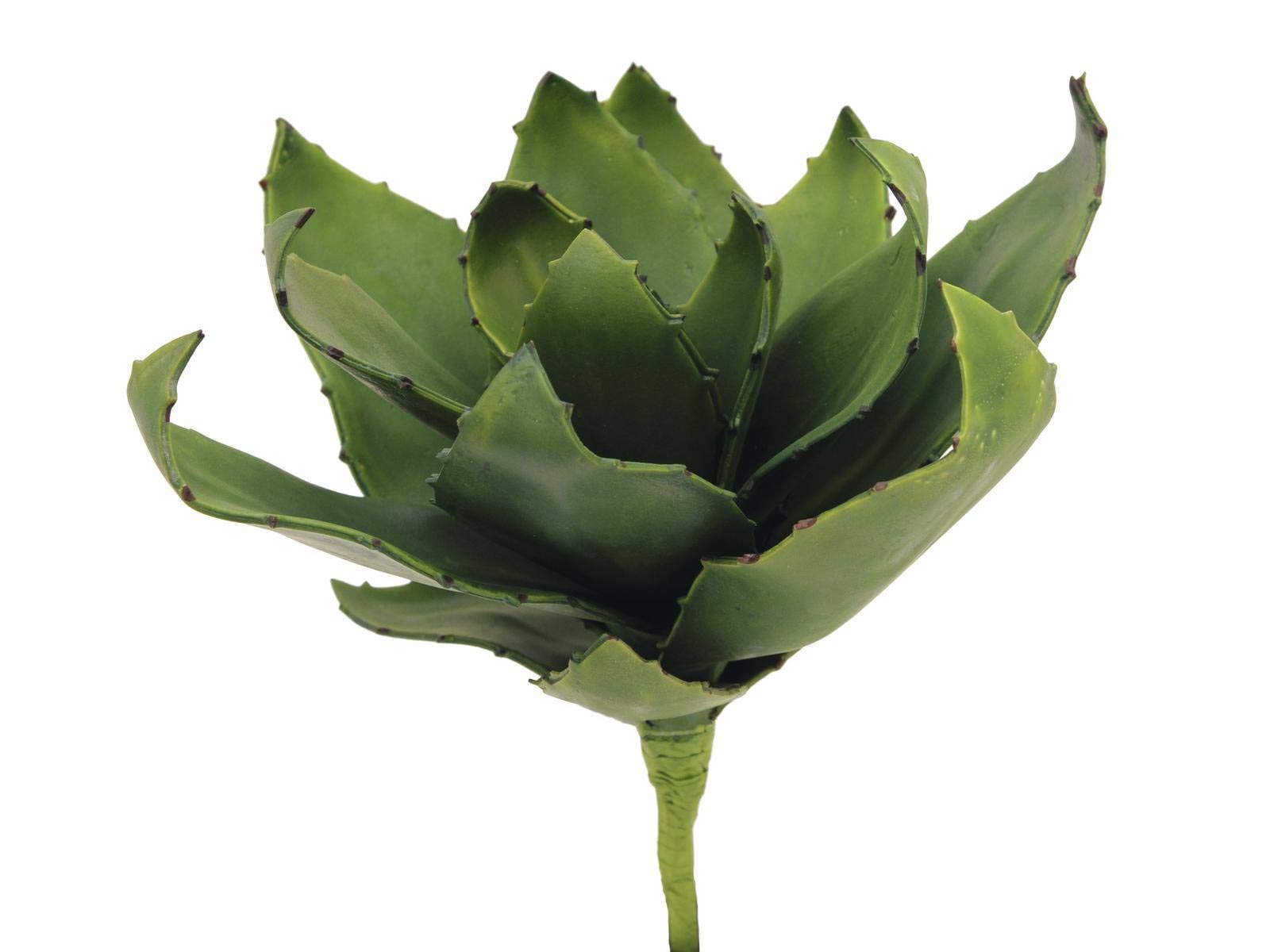 artplants.de Künstliche Agave, real Touch, Ø 40cm, wetterfest - Künstliche Sukkulente - Kunstpflanze Kaktus