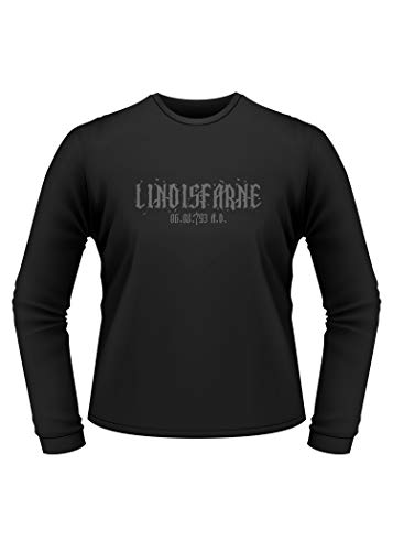 Battle-Merchant Longsleeve-Shirt: Lindisfarne - 06.08.793 A.D. - Wikingerüberfall Größe XXL