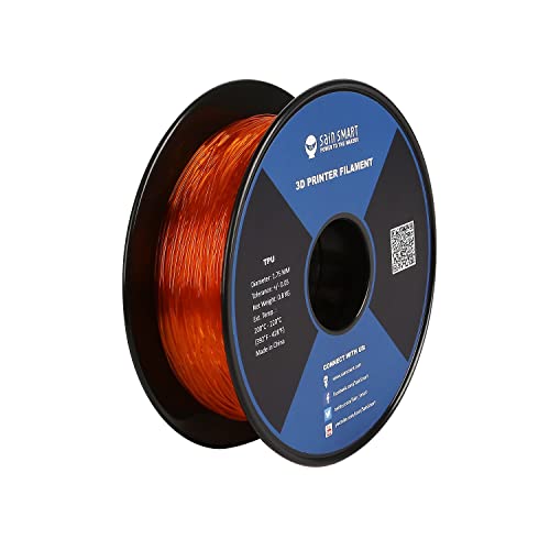 SainSmart TPU 3D-Drucker Filament, 1,75 mm, 0,8 kg, Orange