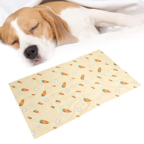 Snufeve6 Pet Sleep Cooler Blanket, zur Verwendung umweltfreundlicher und leicht zu reinigender Ice Gel Pet Ped für Home for Garden(XL: 71 * 111cm)
