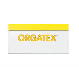 ORGATEX Magnet-Einsteckschilder Color, 48 x 150 mm, gelb, 100 St.