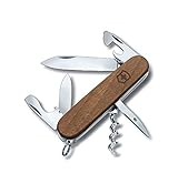 Victorinox Swiss Army Knife, Schweizer Taschenmesser, Spartan, Multitool, 10 Funktionen, Kombi-Spitzzange, Drahtschneider für dünne und weiche Drähte bis 40 HRc, Hartdraht-Schneider