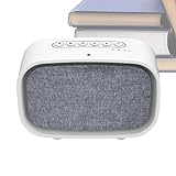 Sound-Maschine | Reisegerät Weiß Rauschmaschine | Wiederaufladbare Soundmaschine mit 3 Timer-Einstellungen und einstellbarer Lautstärke zum Schlafen im Innenbereich