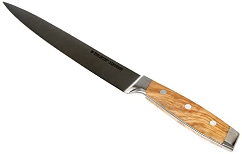 Felix SOLINGEN (831921) First Class Wood Fleisch-/Tranchier-Messer – Klingen-Stahl – Olivenholzgriff - Made in Germany