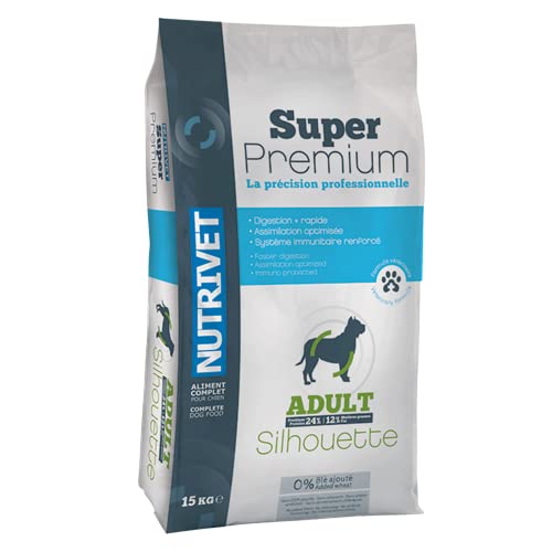 Super Premium Silhouette 24/12 für Große Erwachsene Hunde, 15 kg