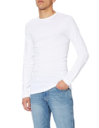 Eminence Herren Reine Baumwolle 308 T-Shirt, Weiß (weiß 0001), M