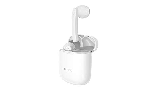 Nabo BO Ear DOTS, Bluetooth-Kopfhörer klein Weiß