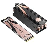 Sabrent M.2 NVMe SSD 2TB Gen 4 mit Kühlkörper, Internes Solid State 7100 MB/s Lesen, PCIe 4.0 intern Festplatte Für Gamer, kompatibel mit Playstation 5, PS5 Konsole, PCs, NUCs Laptops und desktops