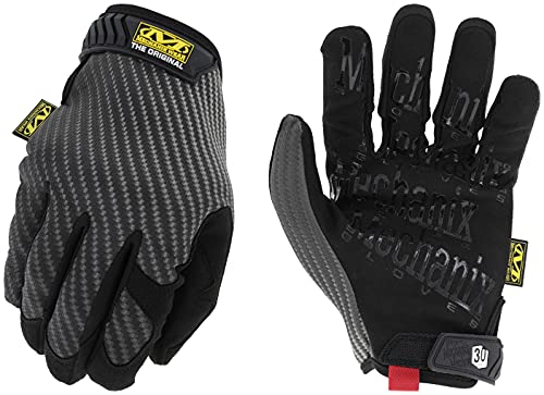 Mechanix Wear Original Carbon Black Edition Handschuhe (XX Large, Schwarz/Grau)