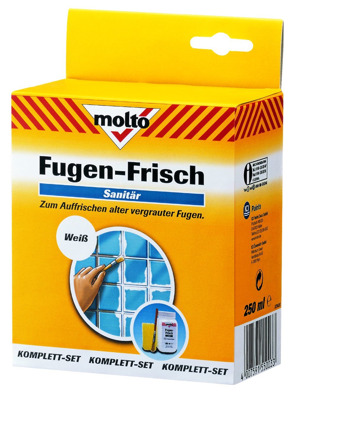 MOLTO FUGEN-FRISCH WEISS 250ML