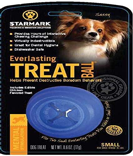 Starmark Everlasting Treat Ball Spielzeug, blau, klein