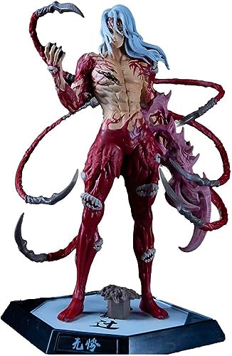 LICHOO Demon Slayer Kibutsuji Muzan Anime Action Figure 30cm Character Collectible Model Statue Toys PVC Figures Desktop Ornaments Festive Gifts