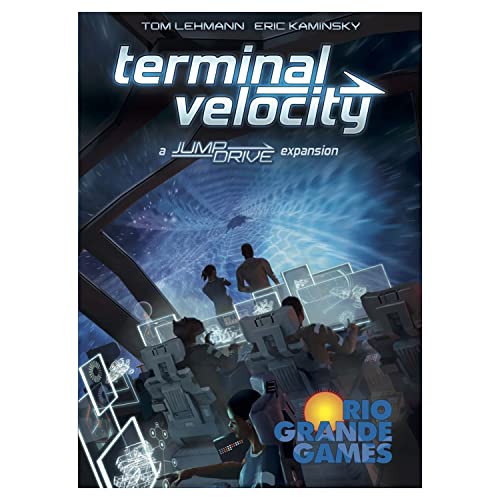 Jump Drive: Terminal Velocity Expansion - Galaxy Race Kartenspiel, eine Erweiterung für Jump Drive Base Game - Galaxy Race Kartenspiel, Rio Grande Spiele, 1-5 Spieler, 30 Minuten Spielzeit