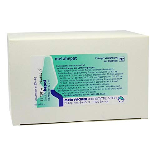 METAHEPAT Injektionslösung 50X2 ml
