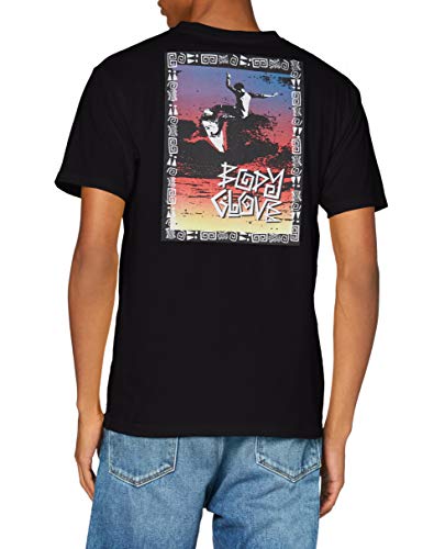 Body Glove Cutback T-Shirt Unterhemd, Schwarz, S