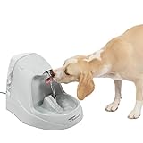 PetSafe - Drinkwell Platinum Wasserbrunnen für Hunde und Katzen, 5 l, Wasserspender für Haustiere, einstellbarer Durchfluss, hält Gerüche und Bakterien zurück - Leicht zu reinigen