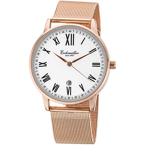 Eichmüller Uhr Klassische Herren Armbanduhr Modell RE1103 mit Datum
