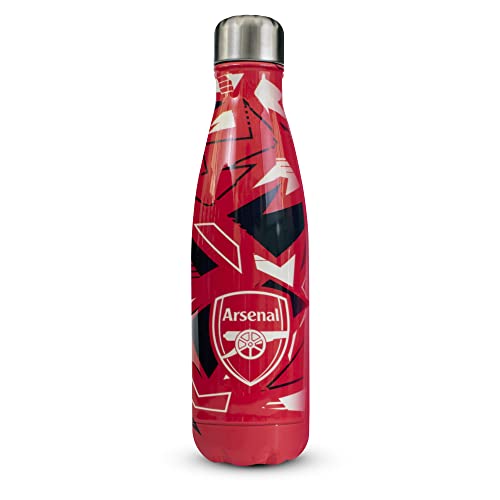 Arsenal Thermoflasche aus Edelstahl, 500 ml, Rot