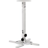 Beamer-Wand-, Deckenhalterung Neigbar, Drehbar Boden-/Deckenabstand (max.): 63.5 cm Wandabstand (max.): 63.5 cm Hama 84422 Weiß