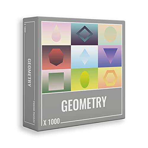 Cloudberries Geometry Ð Einfaches 1000-teiliges Puzzle fŸr Erwachsene
