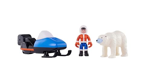 Wild Republic Green Guardians Eisbären Spielset, Spielfiguren, Bildungsspielzeug, Umweltfreundlich