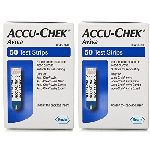 Accu-chek Aviva Glucose Test 50 Strips by Accu Chek
