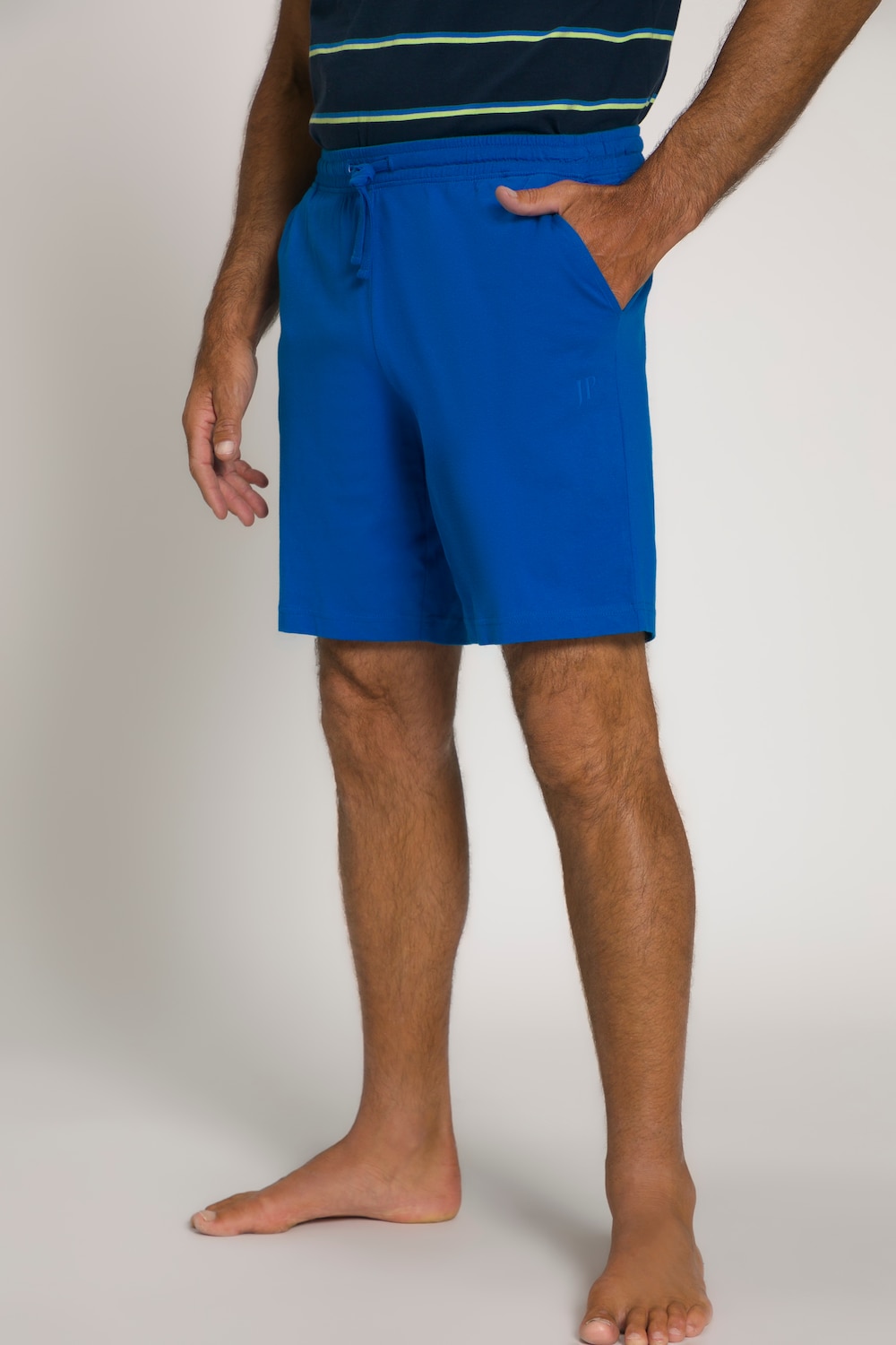 Große Größen Schlafanzug Hose, Herren, blau, Größe: XL, Baumwolle, JP1880